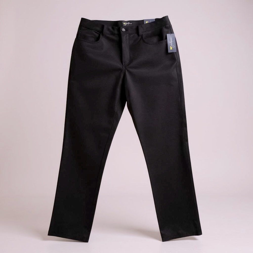 36x32 Jack Nicklaus Navy 4-Way Stretch Golf Pants With Tags
